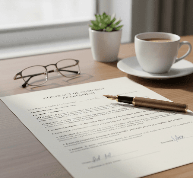 Contract de comodat apartament