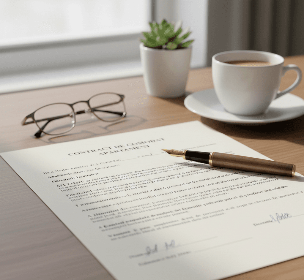 Contract de comodat apartament